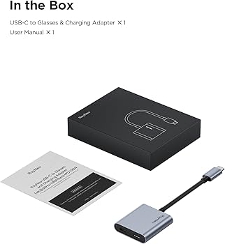RayNeo Air 3s Pro（10月購入）HDMI→USB-C アダプタ HDMI to Type-C and charging adapter for AR Glasses – RayNeo